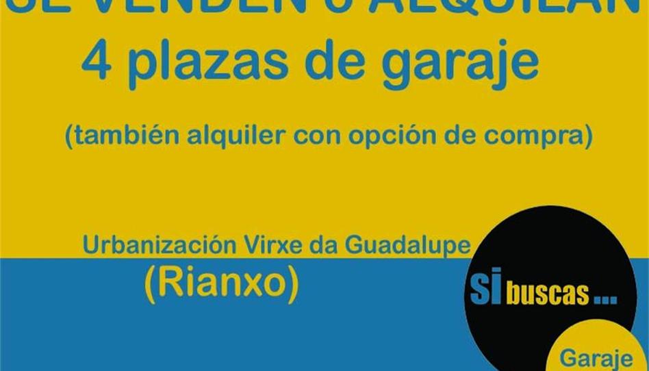 Foto 1 de Garatge en venda a Rúa Irmáns Insua, 21, Rianxo, A Coruña