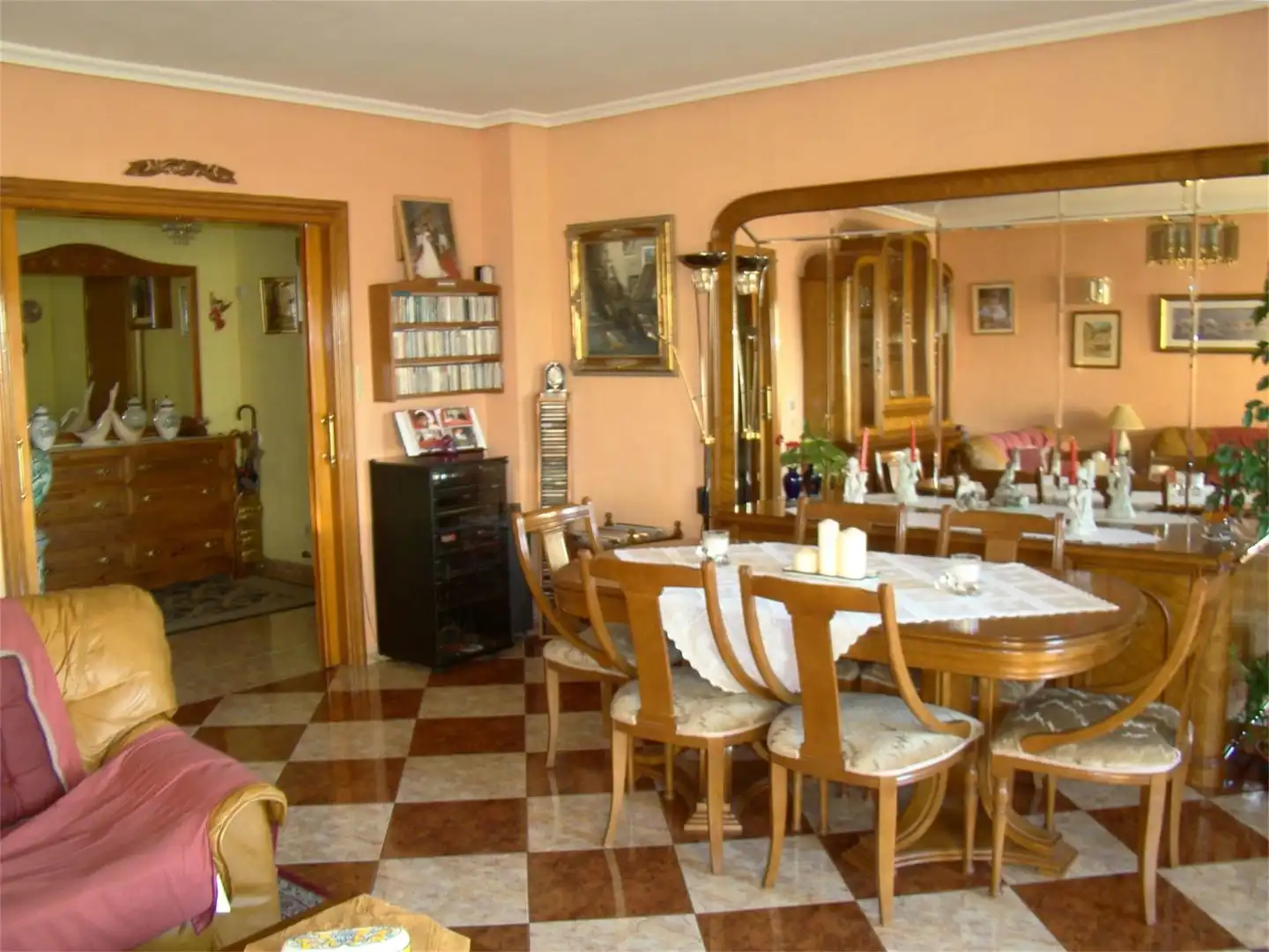 Flat for sale in Ronda del Cañillo, 29, Casco Antiguo Dining room of Flat for sale in Talavera de la Reina with Air Conditioner, Heating and Private garden