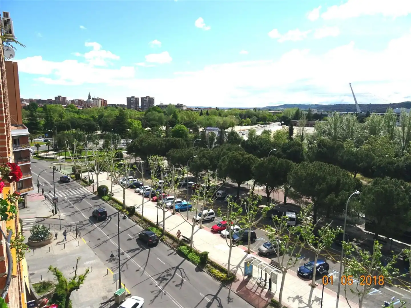 Flat for sale in Ronda del Cañillo, 29, Casco Antiguo Exterior view of Flat for sale in Talavera de la Reina with Air Conditioner, Heating and Private garden