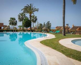 Swimming pool of Attic for sale in Marbella  with Air Conditioner, Terrace and Swimming Pool