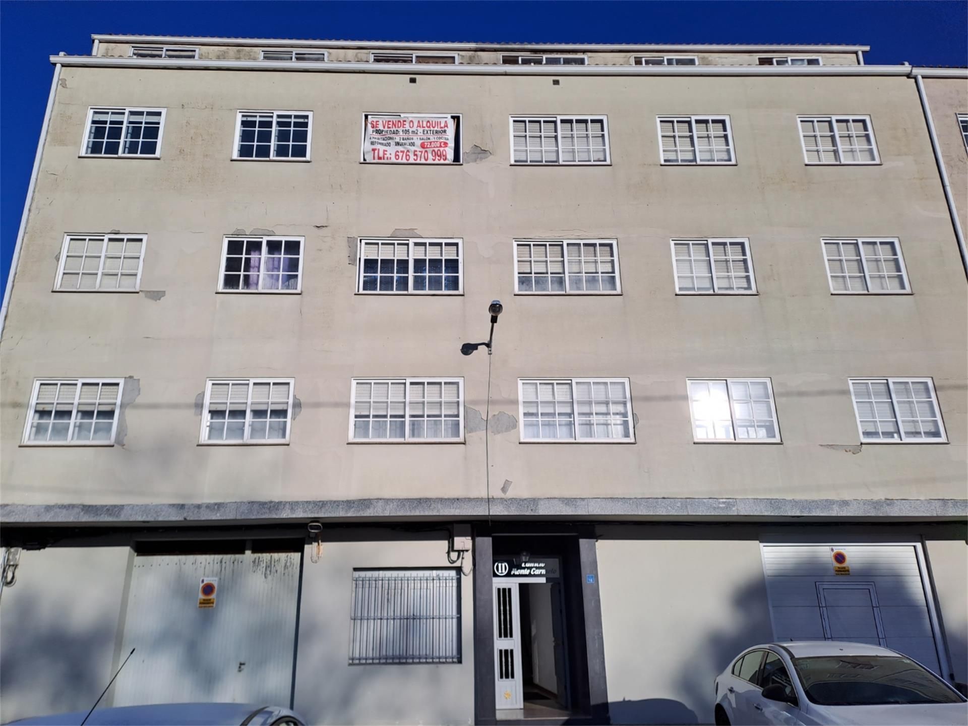 Exterior view of Flat for sale in Teo