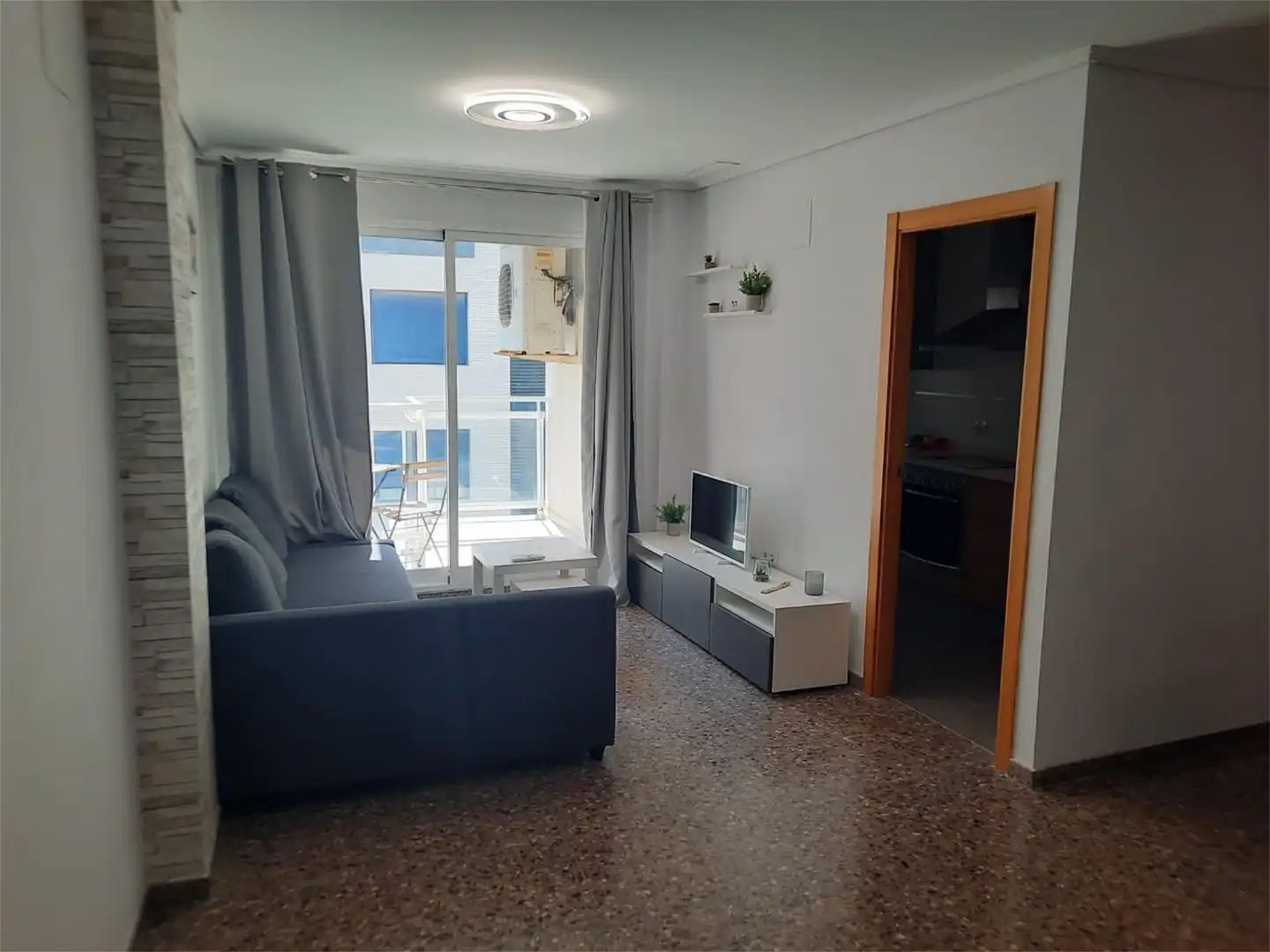 Flat for rent in Carrer de Vilanova d'Avinyó, 50, Llandels Living room of Flat for rent in Peñíscola / Peníscola with Air Conditioner, Heating and Furnished
