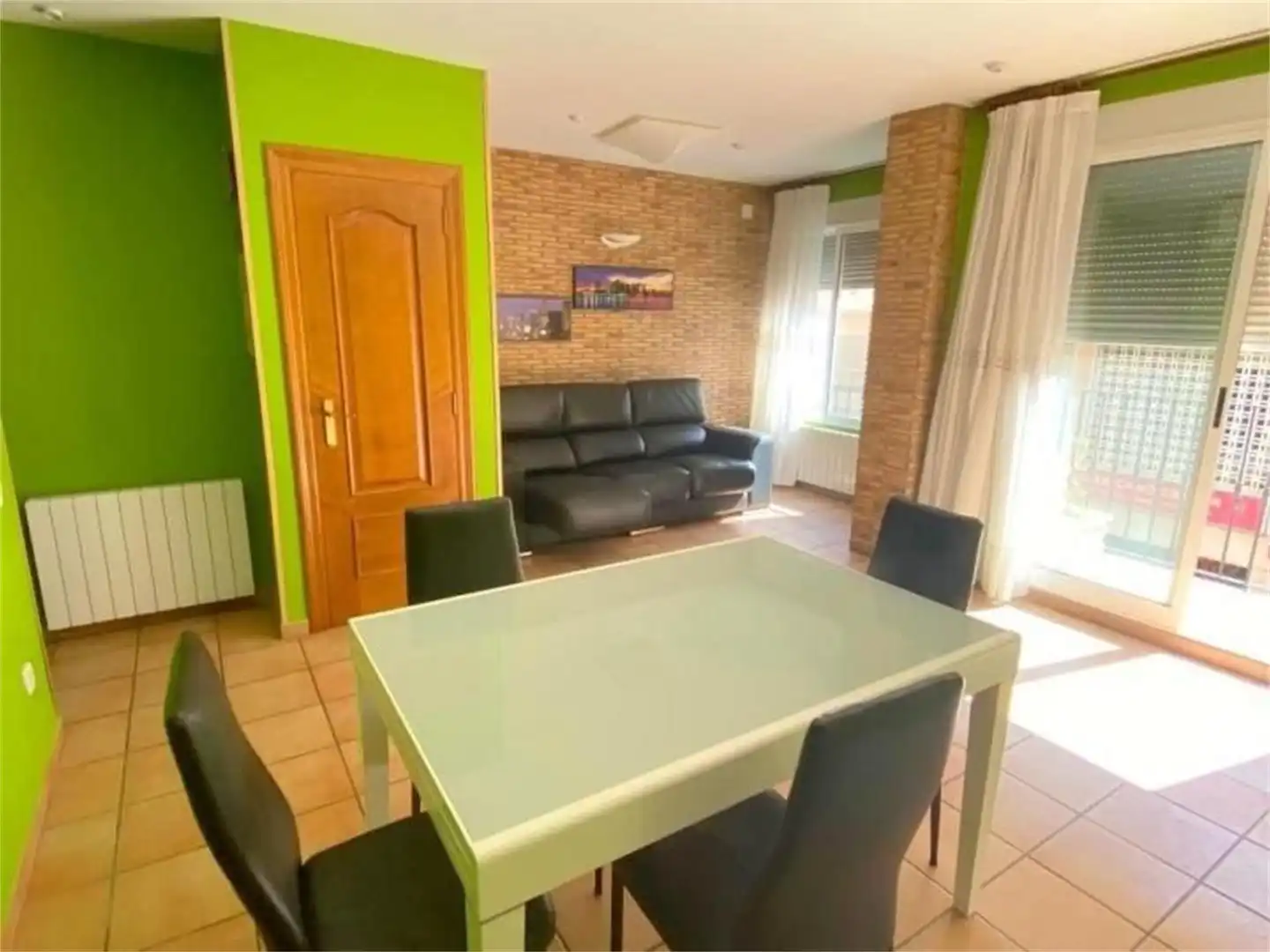 Dining room of Flat for rent in Orihuela  with Air Conditioner, Furnished and Balcony