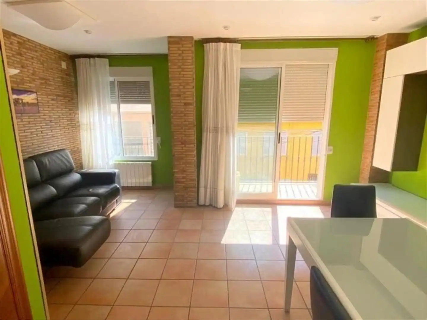 Living room of Flat for rent in Orihuela  with Air Conditioner, Furnished and Balcony