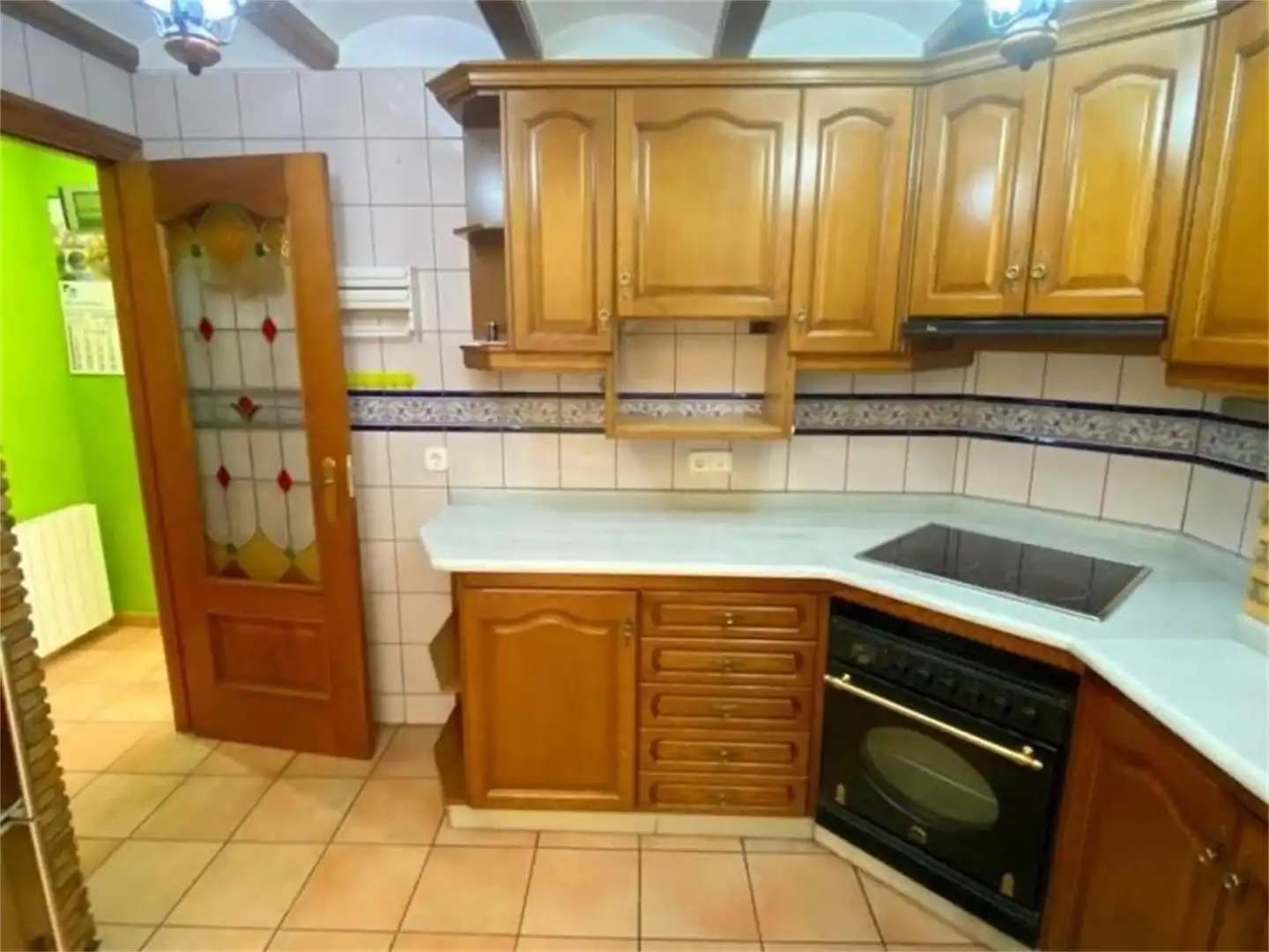 Kitchen of Flat for rent in Orihuela  with Air Conditioner, Furnished and Balcony