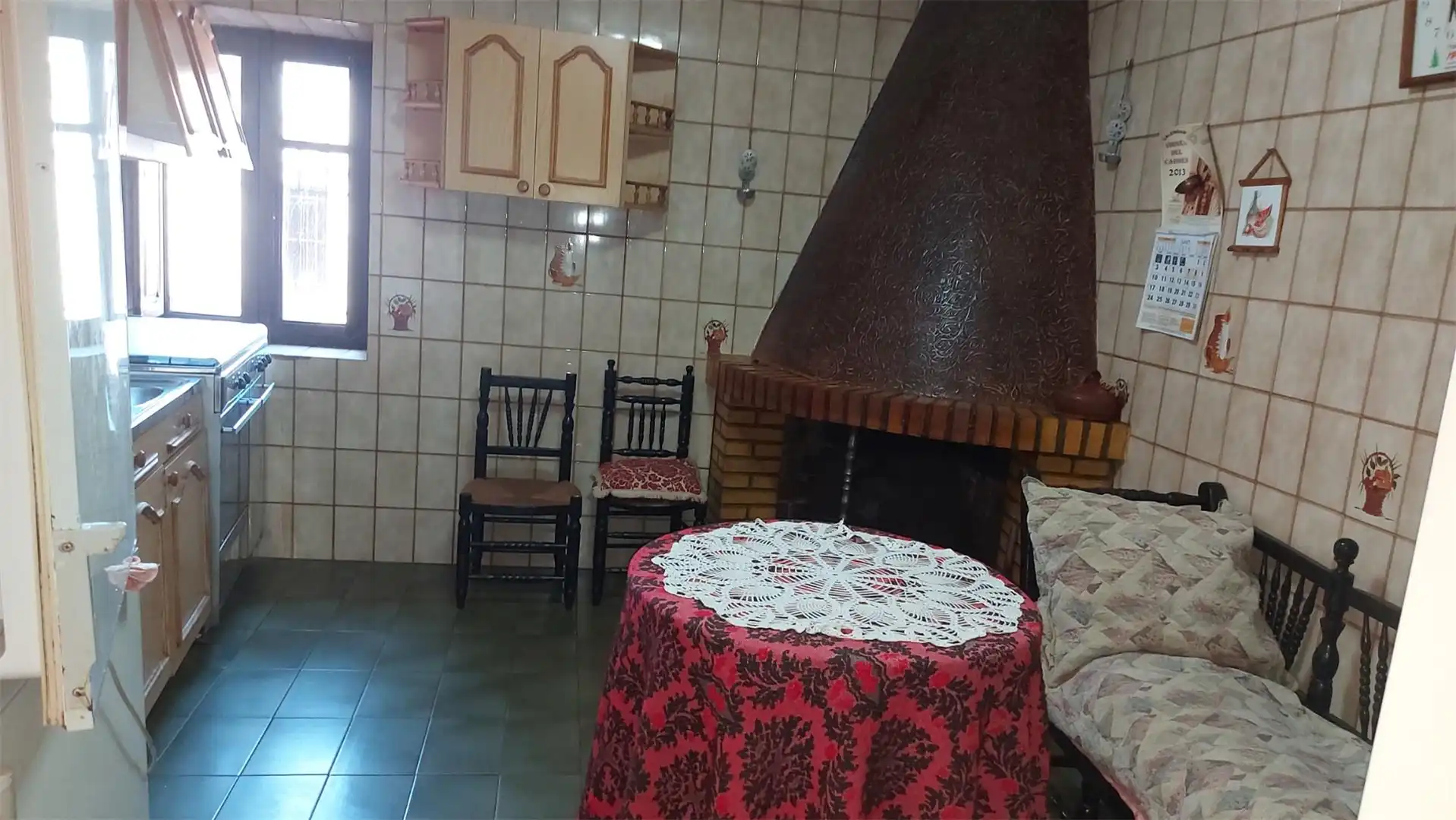 Kitchen of Flat for sale in Pinofranqueado  with Private garden, Terrace and Storage room