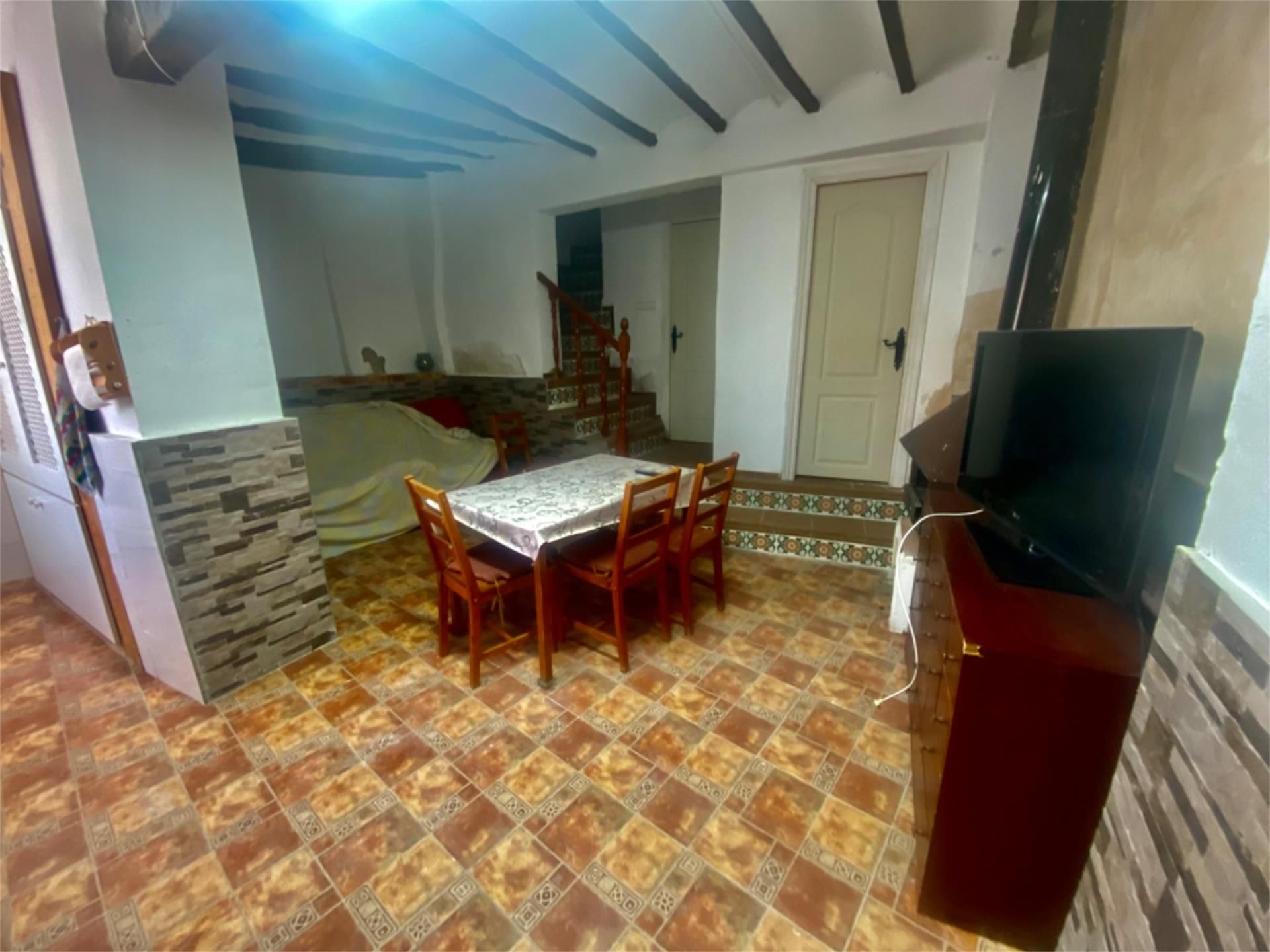 Dining room of Single-family semi-detached for sale in Matet  with Furnished and Balcony