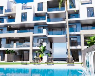 Exterior view of Flat for sale in Guardamar del Segura  with Air Conditioner, Swimming Pool and Balcony