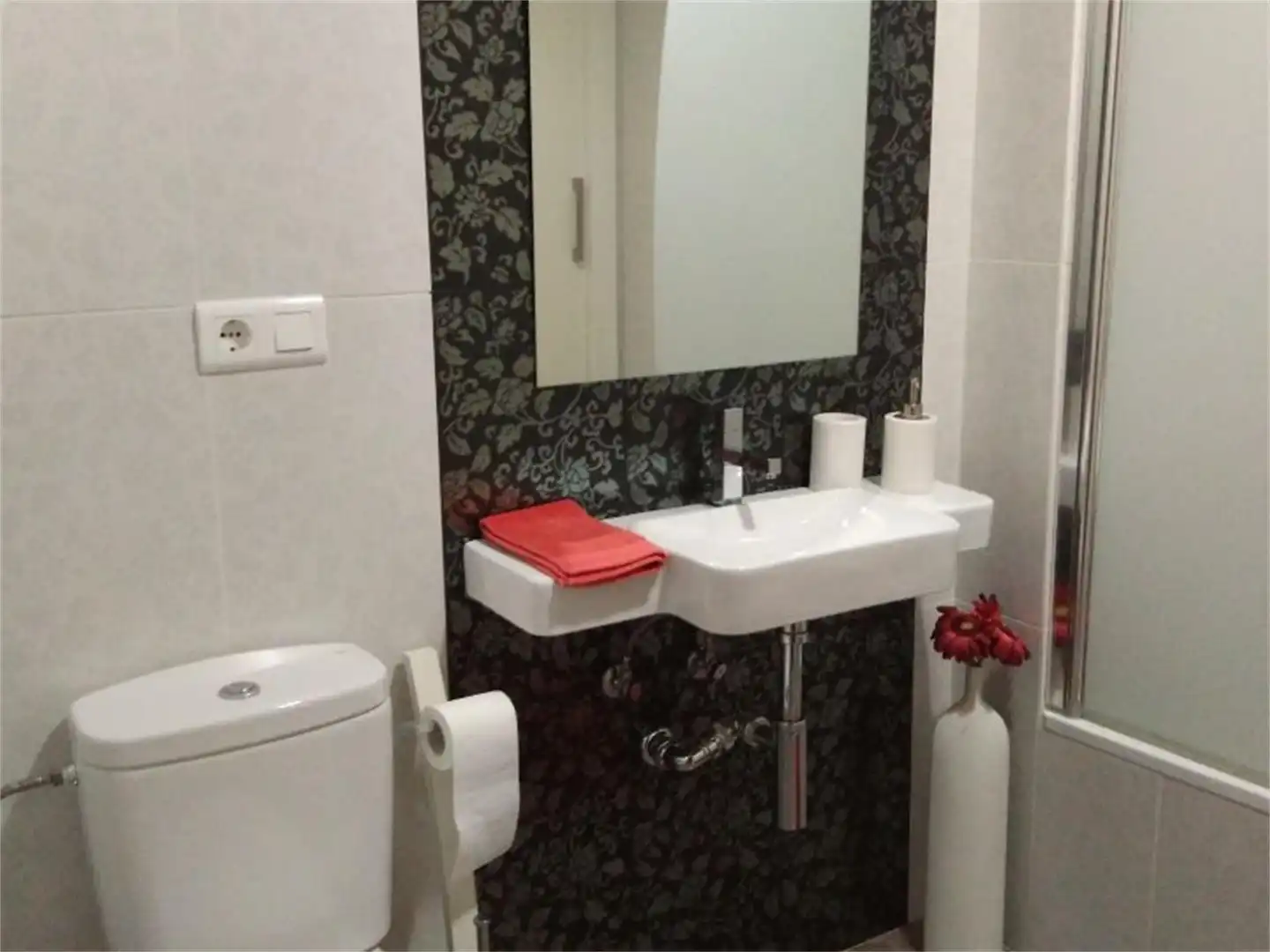 Bathroom of Flat for sale in Cartaya  with Air Conditioner, Terrace and Balcony