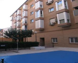 Exterior view of Flat to rent in  Madrid Capital  with Swimming Pool