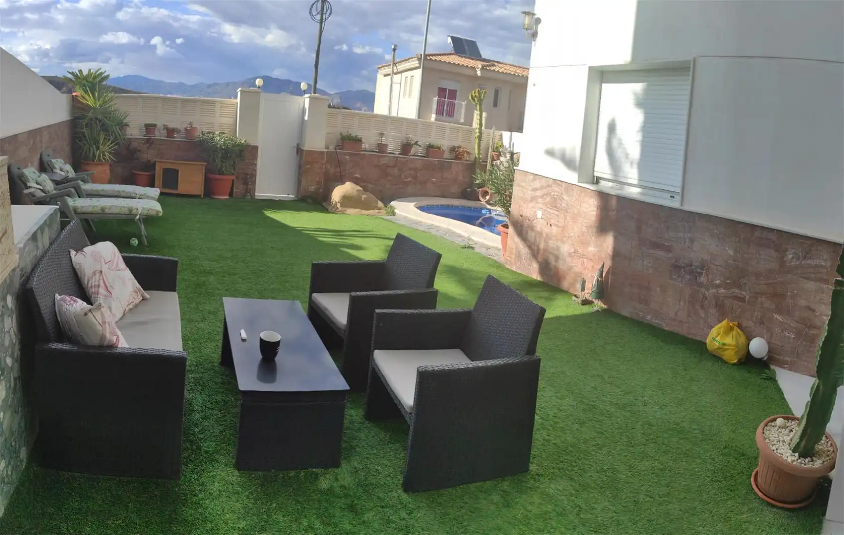 Terraza de Casa o chalet en venta en Macael con Aire acondicionado, Calefacción y Jardín privado