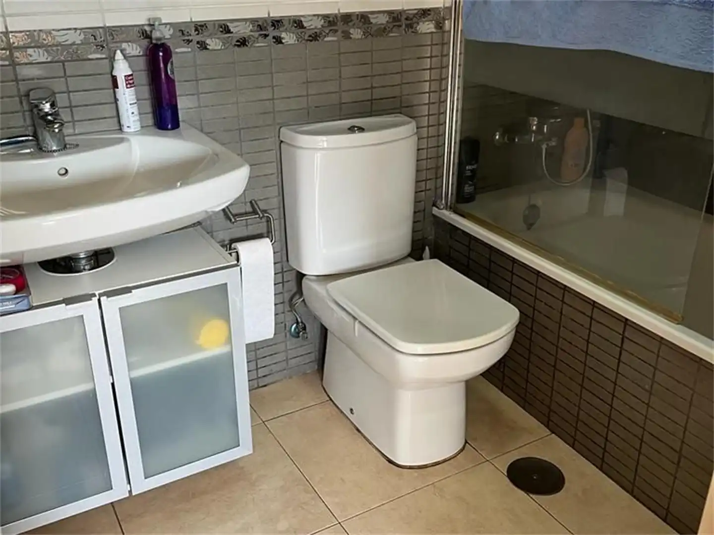 Badezimmer von Wohnung zum Verkauf in Dalías mit Klimaanlage, Heizung und Terrasse