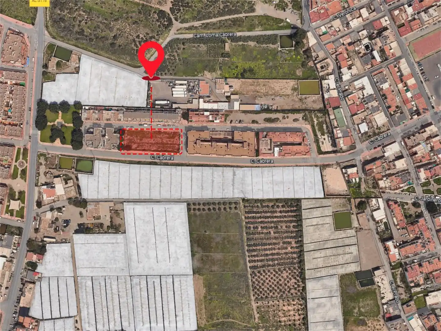Grundstücke zum Verkauf in Calle Agustín Gómez Arcos, 39, Costacabana - Loma Cabrera Grundstücke zum Verkauf in Almería