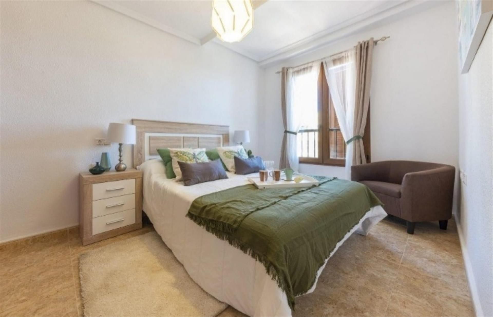 Flat for rent in Calle Salvador Rueda Cmor, 15, Campoamor Bedroom of Flat for rent in Orihuela with Air Conditioner, Heating and Storage room