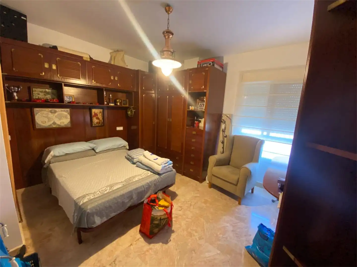 Wohnung zum Verkauf in Calle Bosnia, 8, Los Molinos - Villa Blanca Schlafzimmer von Wohnung zum Verkauf in Almería mit Klimaanlage, Privatgarten und Terrasse