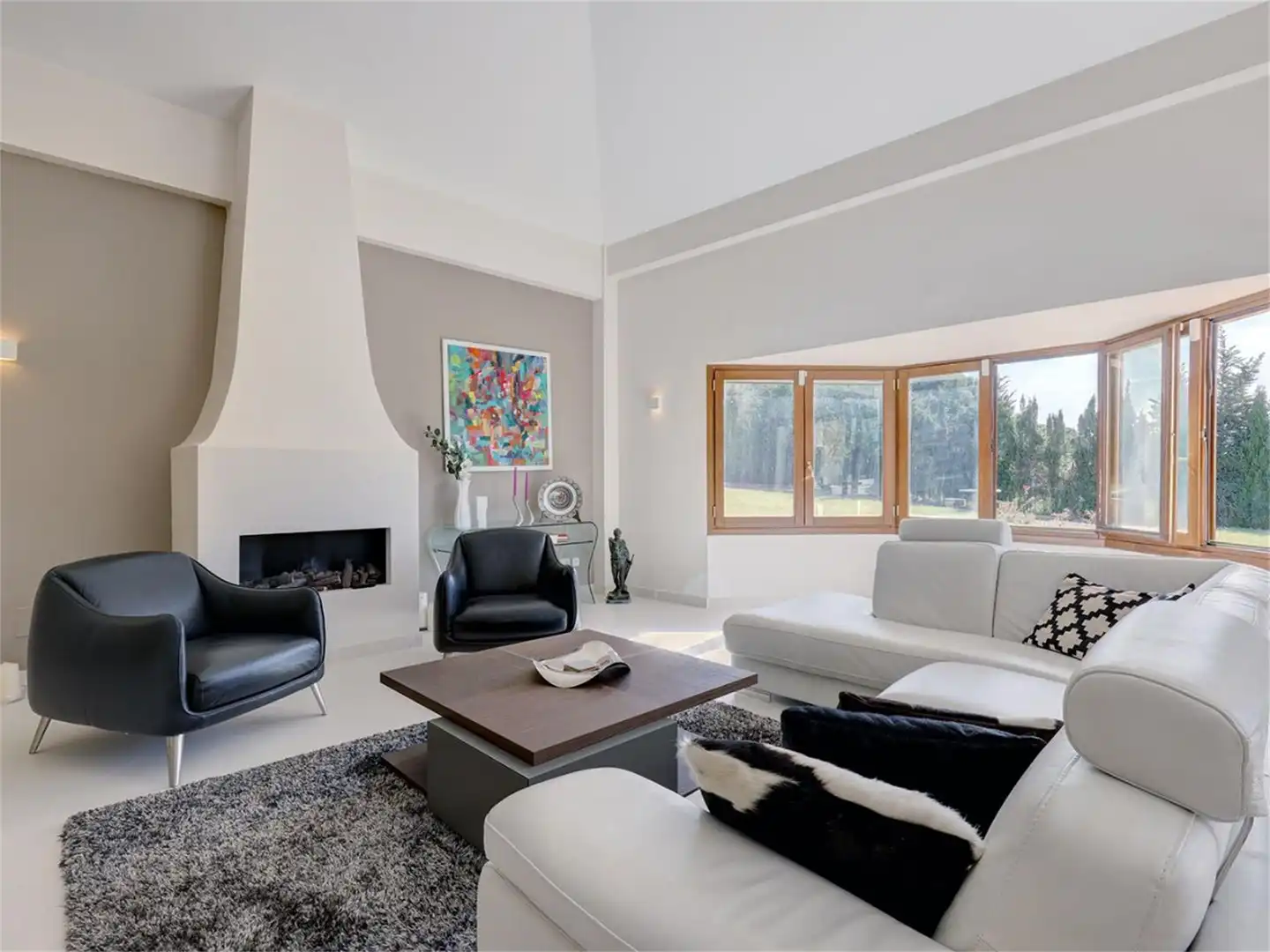 Sala de estar de Casa o chalet en venta en Sotogrande con Aire acondicionado, Terraza y Piscina