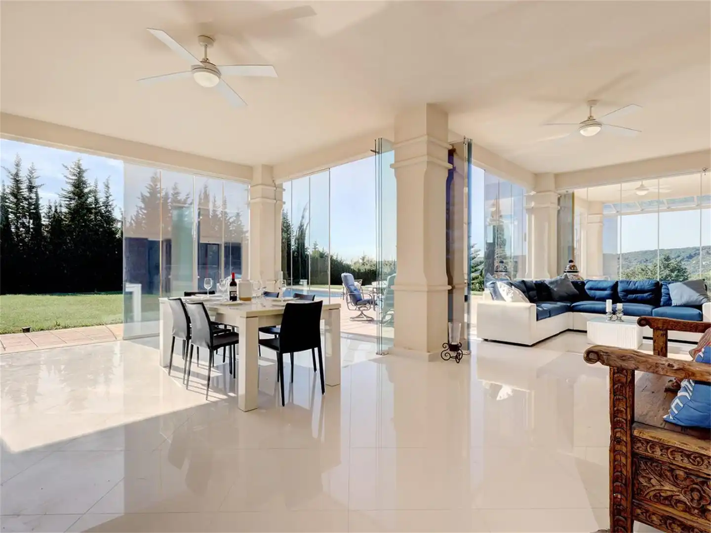 Comedor de Casa o chalet en venta en Sotogrande con Aire acondicionado, Terraza y Piscina