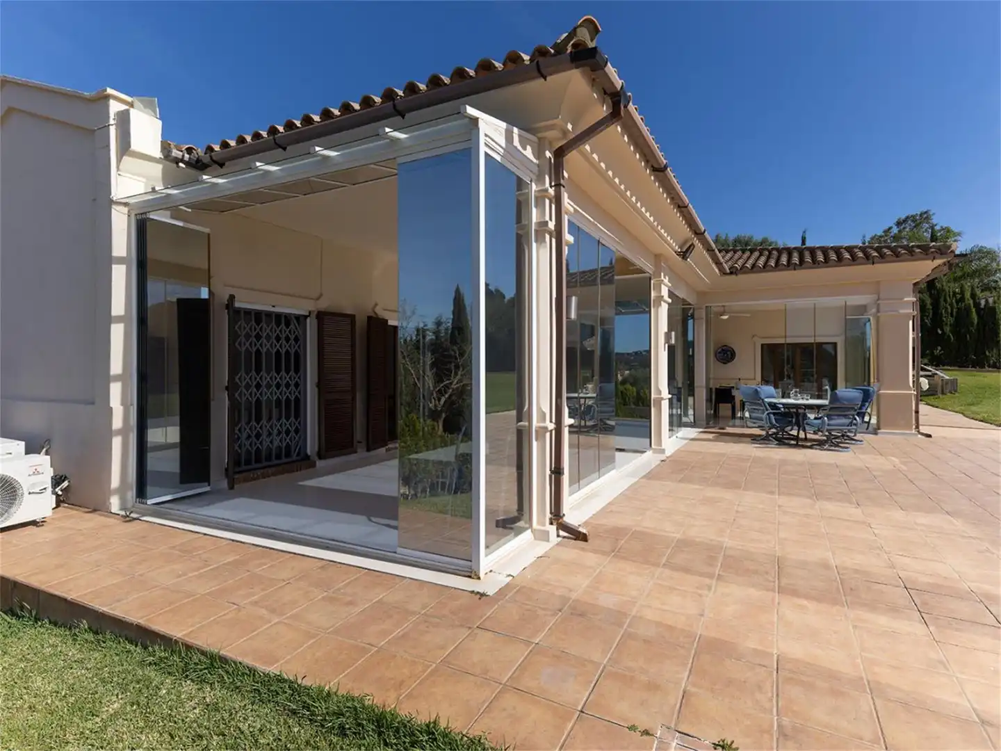 Terraza de Casa o chalet en venta en Sotogrande con Aire acondicionado, Terraza y Piscina