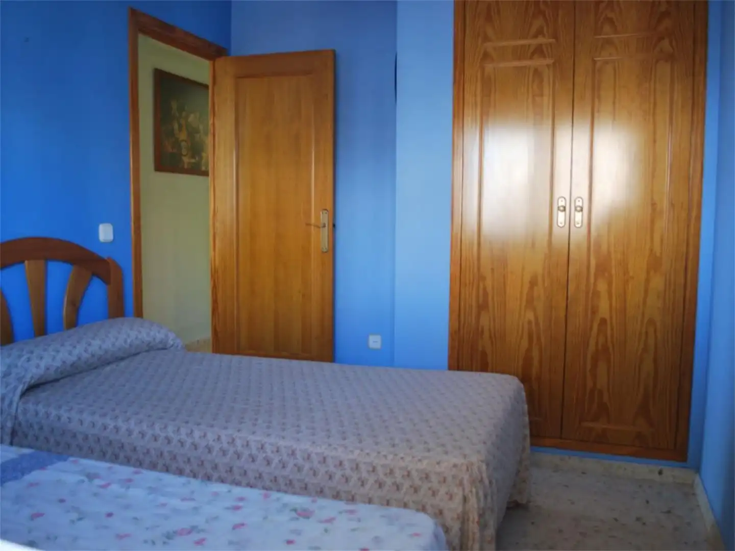 Dormitori de Apartament de lloguer en Xeraco amb Terrassa i Piscina