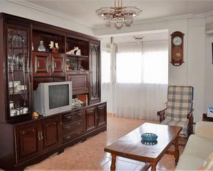 Living room of Flat for sale in  Madrid Capital  with Air Conditioner and Terrace