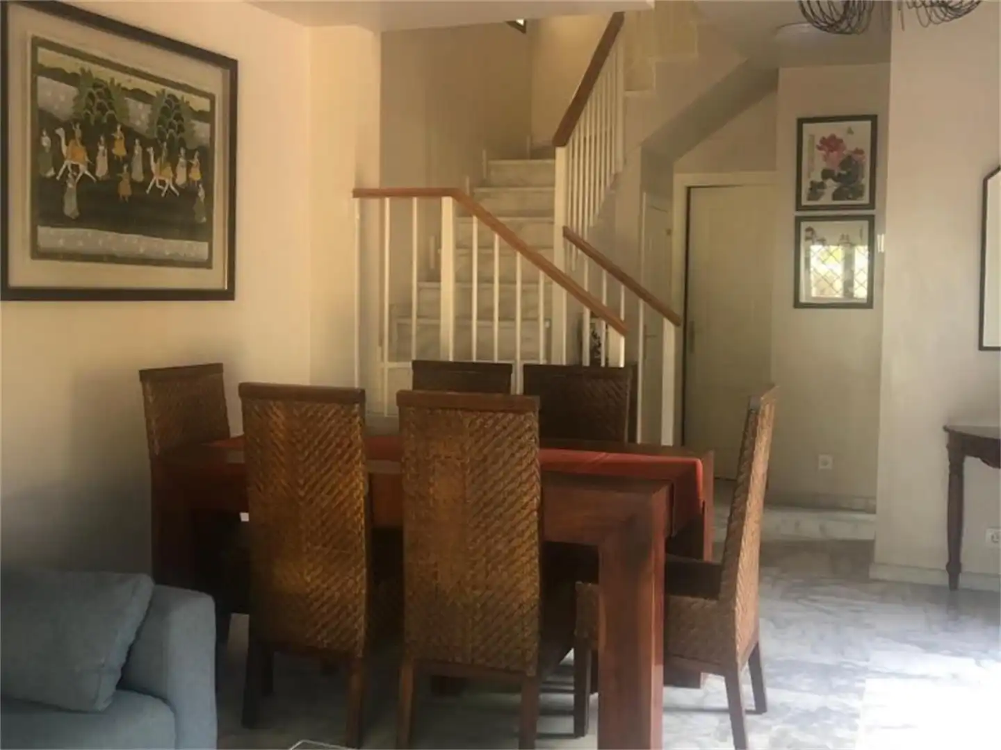 Casa o chalet de alquiler en Calle del Litoral, 32, Valdelagrana Comedor de Casa o chalet de alquiler en El Puerto de Santa María con Aire acondicionado, Calefacción y Jardín privado