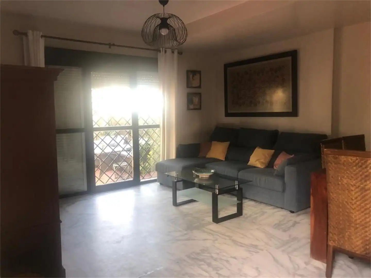 Casa o chalet de alquiler en Calle del Litoral, 32, Valdelagrana Sala de estar de Casa o chalet de alquiler en El Puerto de Santa María con Aire acondicionado, Calefacción y Jardín privado