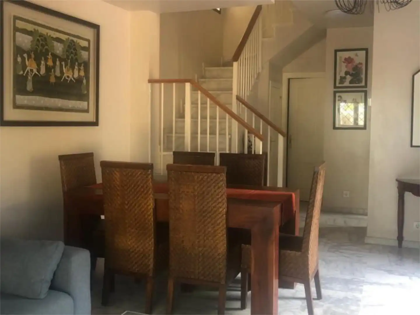 Casa o chalet de alquiler en Calle del Litoral, 32, Valdelagrana Comedor de Casa o chalet de alquiler en El Puerto de Santa María con Aire acondicionado, Calefacción y Jardín privado