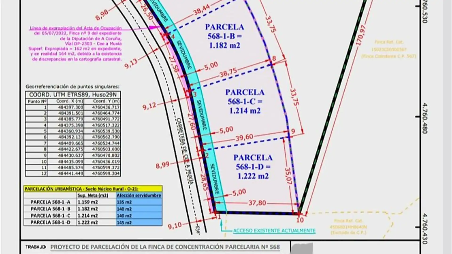 Terreno en venta en Aldea Bermún, 35, Cee Terreno en venta en Cee