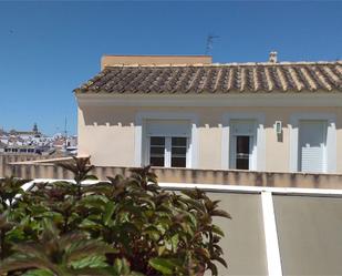 Exterior view of Attic for sale in Fuentes de Andalucía  with Air Conditioner, Terrace and Swimming Pool