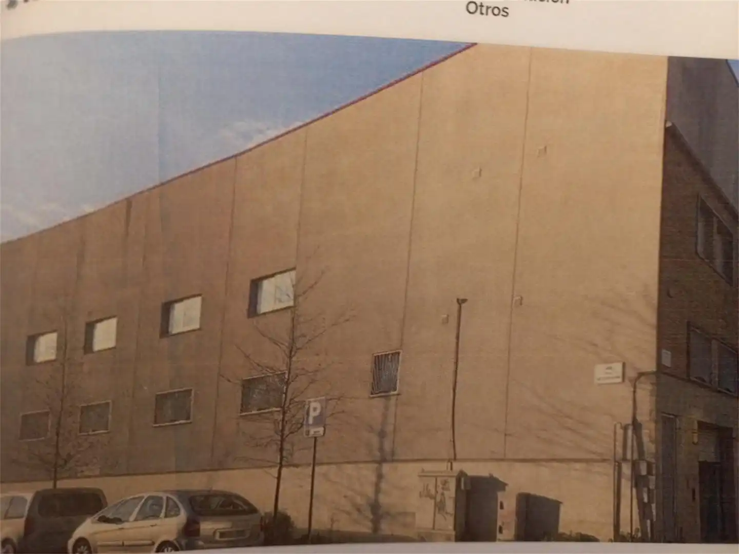 Vista exterior de Nave industrial en venta en Barcelona