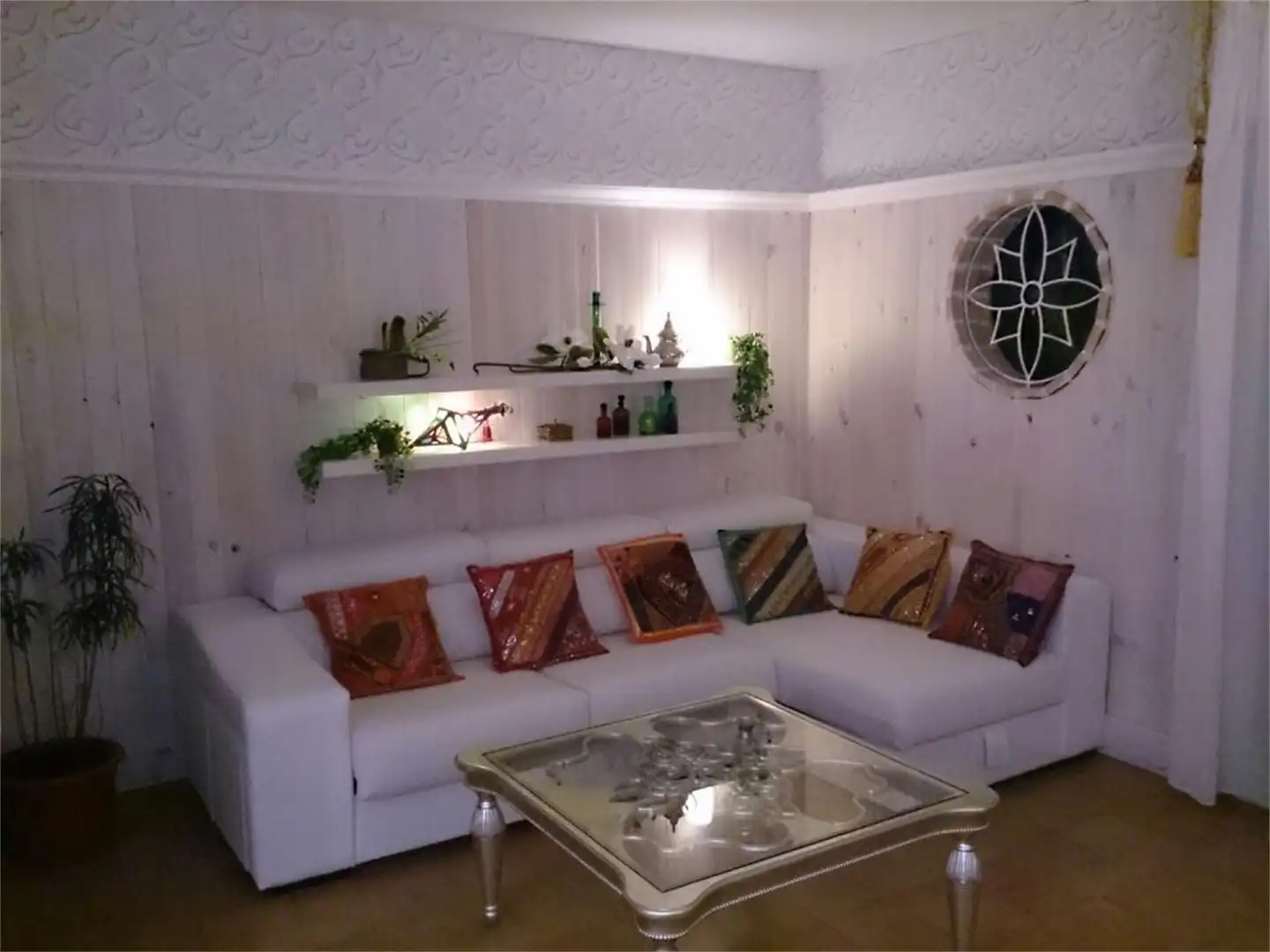 Flat for rent in Avenida Montemar, 35, Calabardina Living room of Flat for rent in Águilas with Air Conditioner, Private garden and Furnished