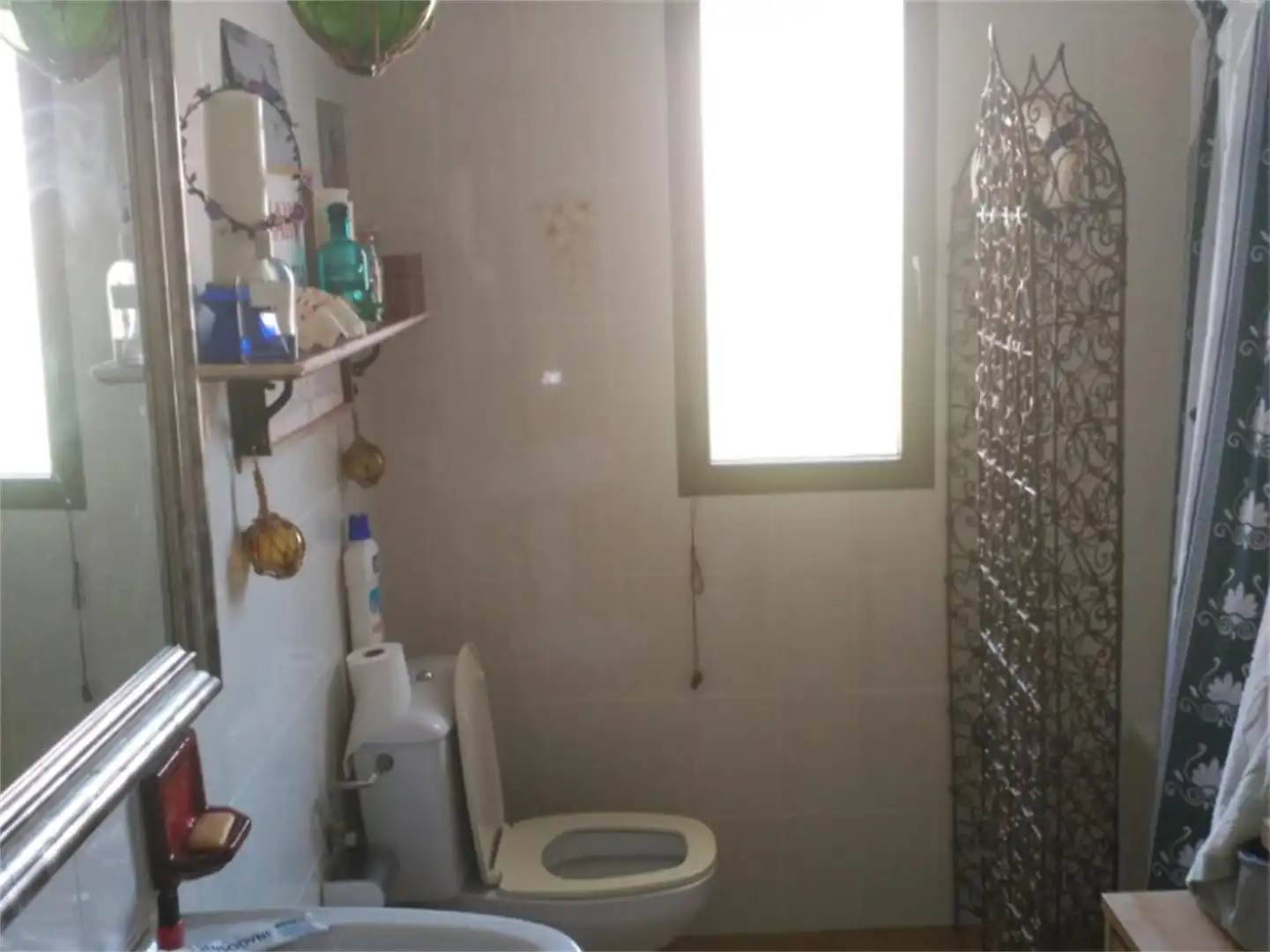 Flat for rent in Avenida Montemar, 35, Calabardina Bathroom of Flat for rent in Águilas with Air Conditioner, Private garden and Furnished