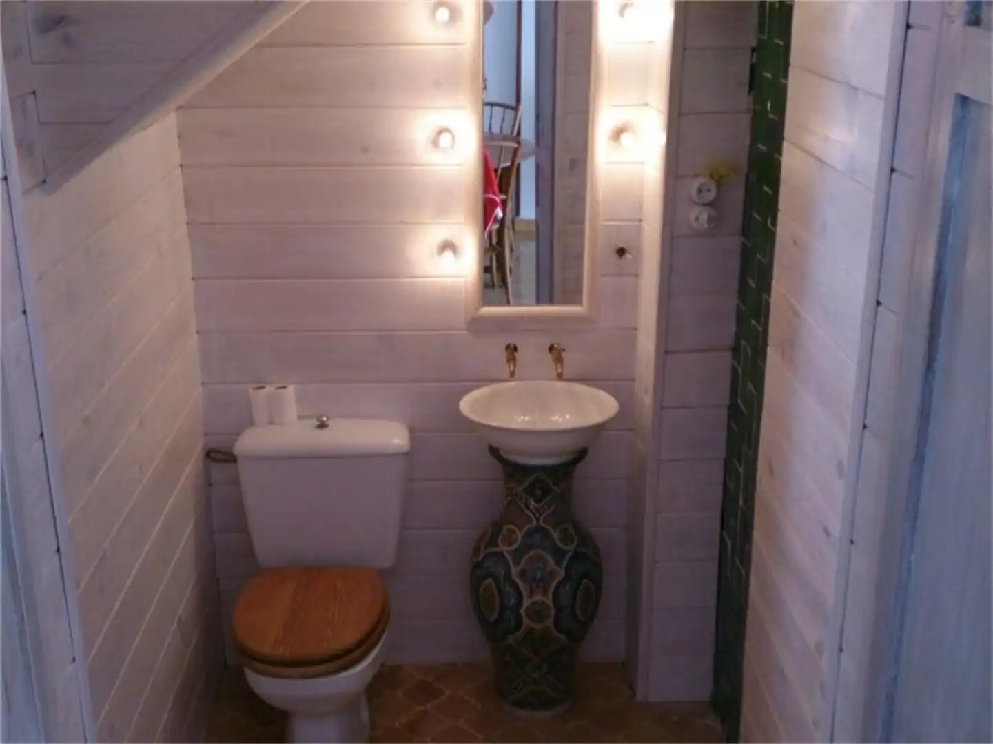 Flat for rent in Avenida Montemar, 35, Calabardina Bathroom of Flat for rent in Águilas with Air Conditioner, Private garden and Furnished