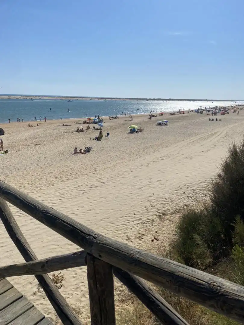 Apartament de lloguer a Avenida Cristóbal Colón, 44, El Portil Vista exterior de Apartament de lloguer en El Portil amb Jardí privat, Terrassa i Moblat