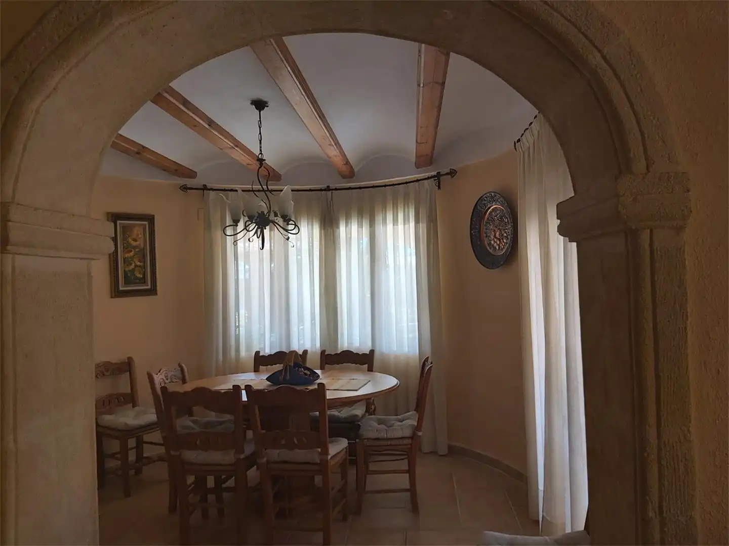 Comedor de Casa o chalet de alquiler en Jávea / Xàbia con Calefacción, Jardín privado y Terraza