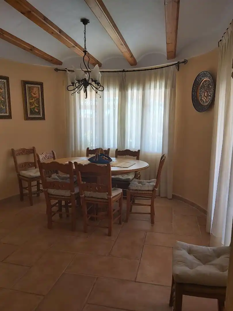 Comedor de Casa o chalet de alquiler en Jávea / Xàbia con Calefacción, Jardín privado y Terraza