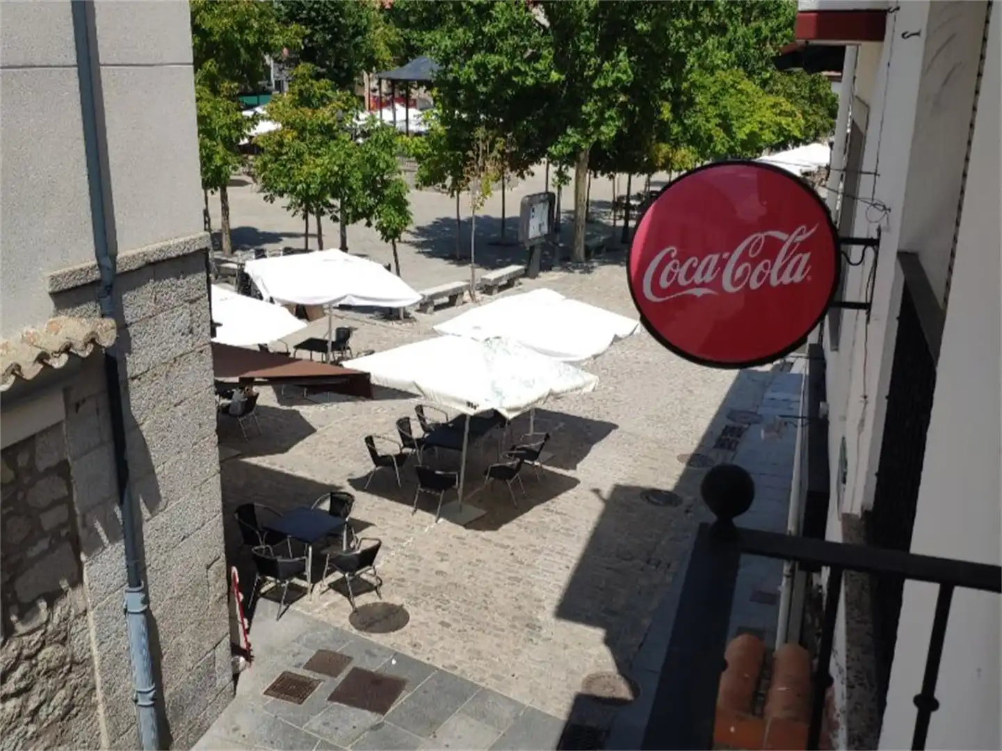 Terrasse von Einfamilien-Reihenhaus zum Verkauf in El Espinar mit Terrasse und Balkon