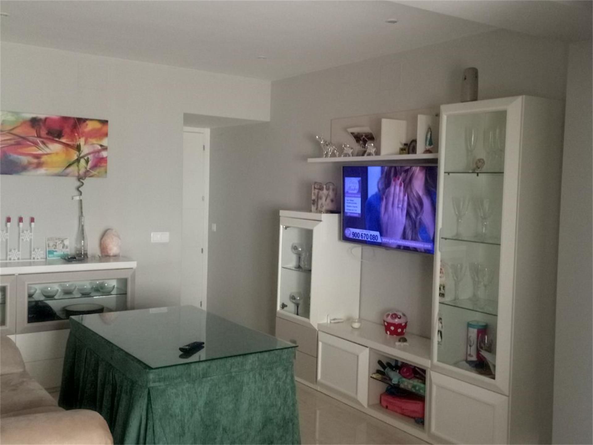 Living room of Single-family semi-detached for sale in Alanís  with Air Conditioner