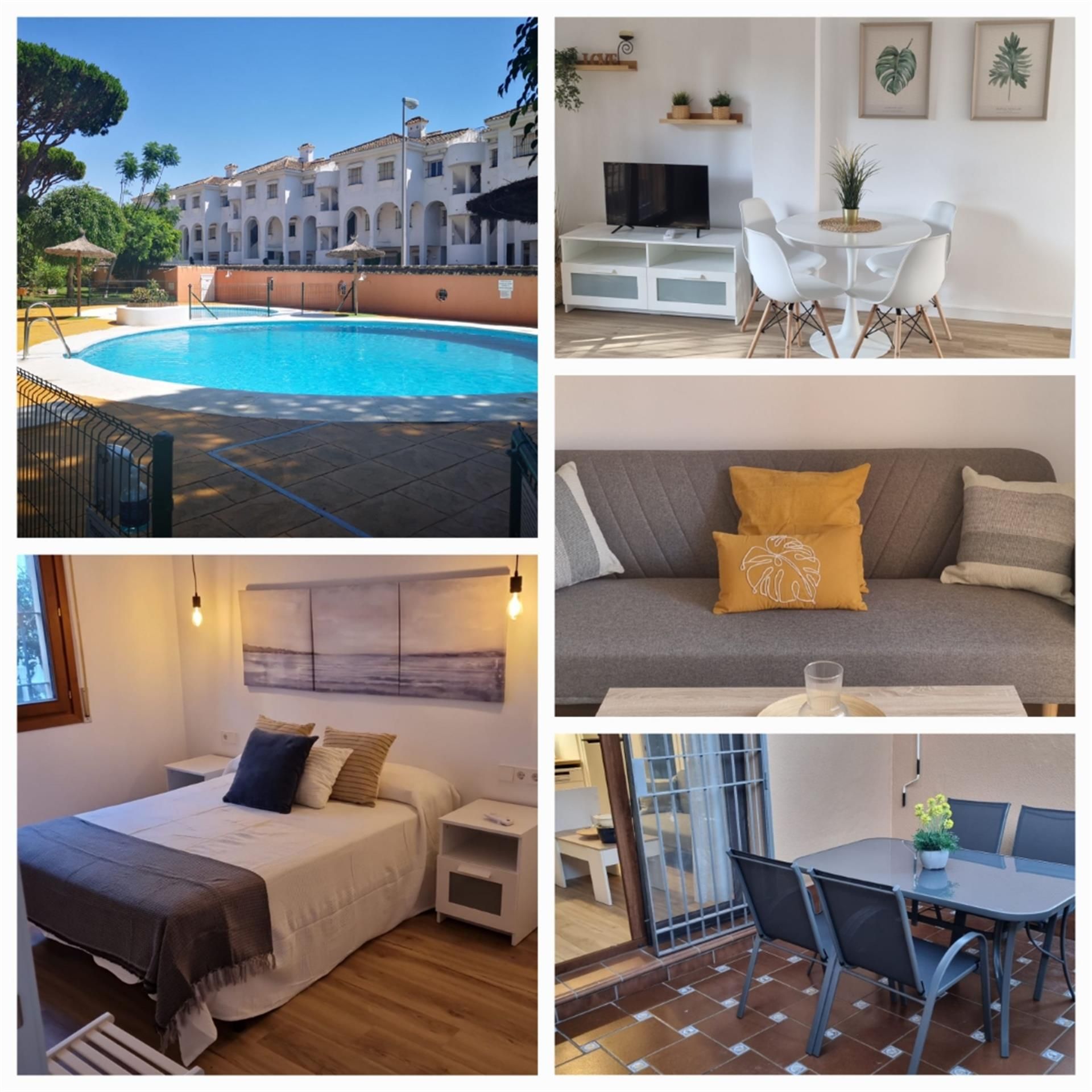 Exterior view of Apartment to rent in Chiclana de la Frontera  with Terrace, Furnished and Washing machine