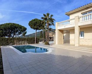 Exterior view of House or chalet for sale in Castell-Platja d'Aro  with Air Conditioner, Terrace and Swimming Pool