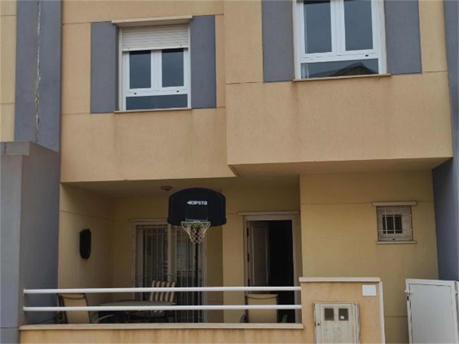 Exterior view of Single-family semi-detached for sale in El Ejido  with Air Conditioner and Swimming Pool