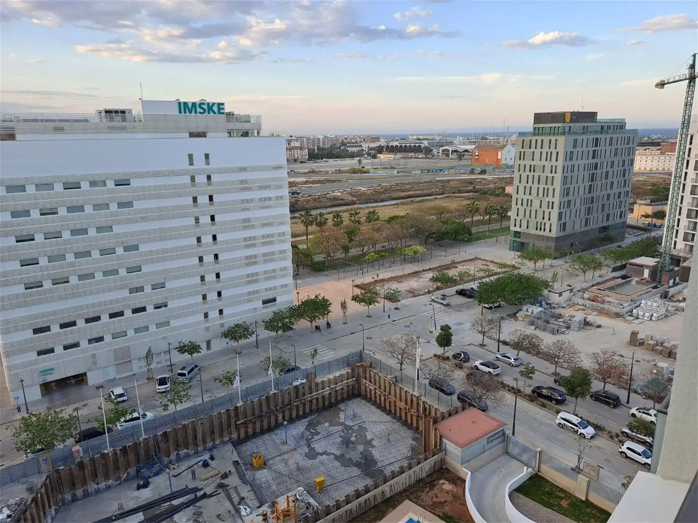 Vista exterior de Pis de lloguer en Valencia amb Aire condicionat, Calefacció i Jardí privat