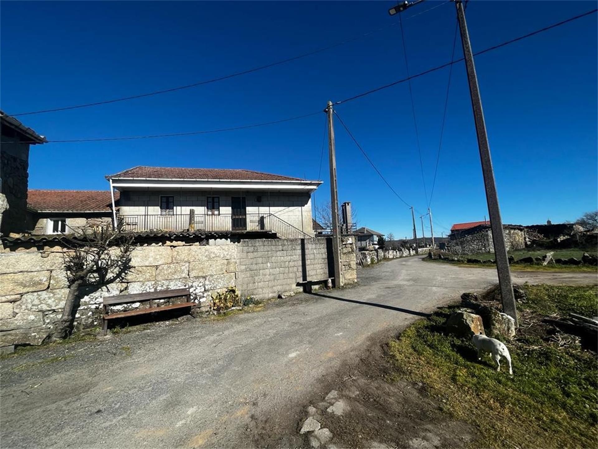 Exterior view of House or chalet for sale in Rairiz de Veiga
