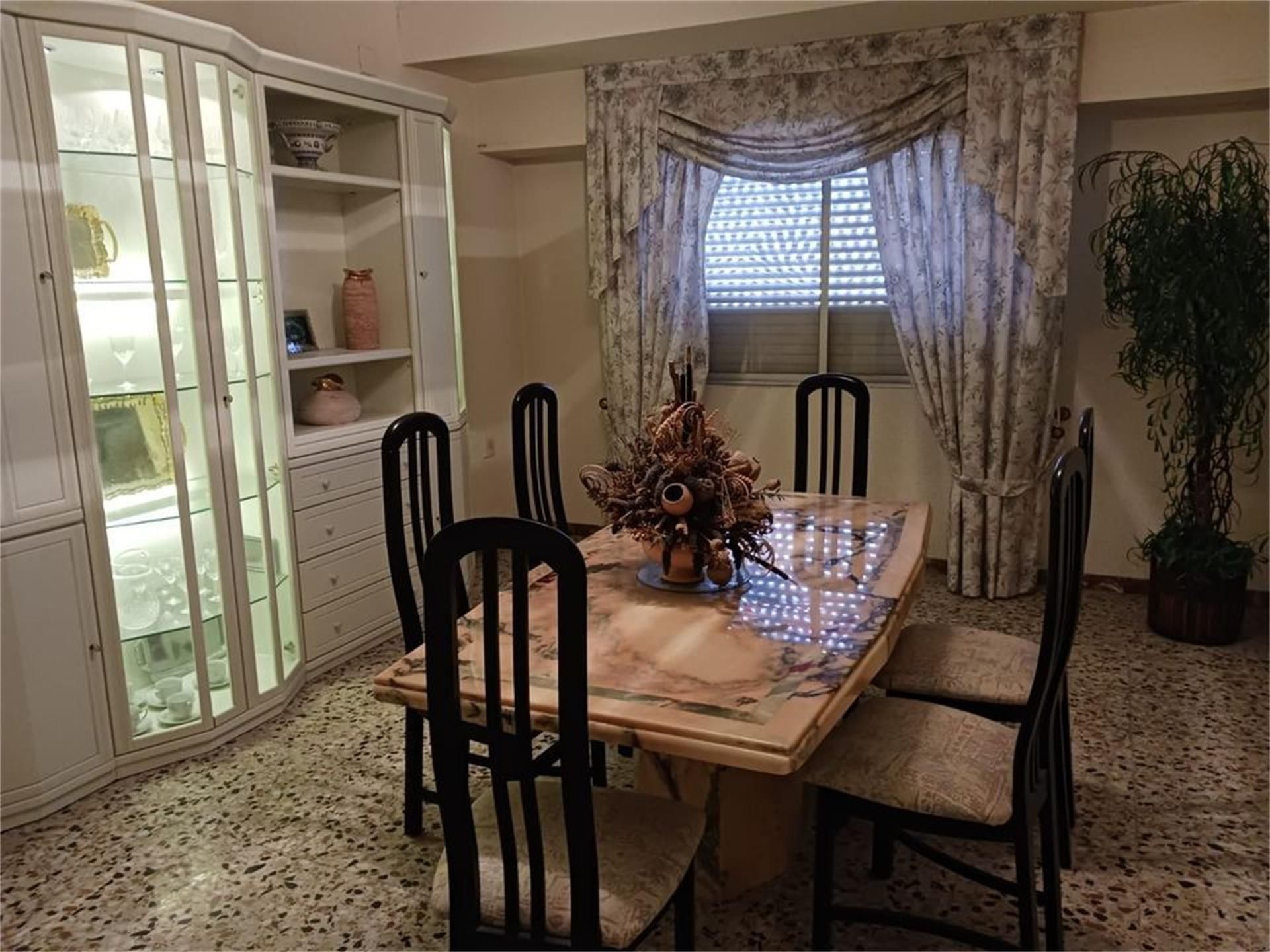Dining room of Flat for sale in Montaverner  with Heating, Furnished and Balcony
