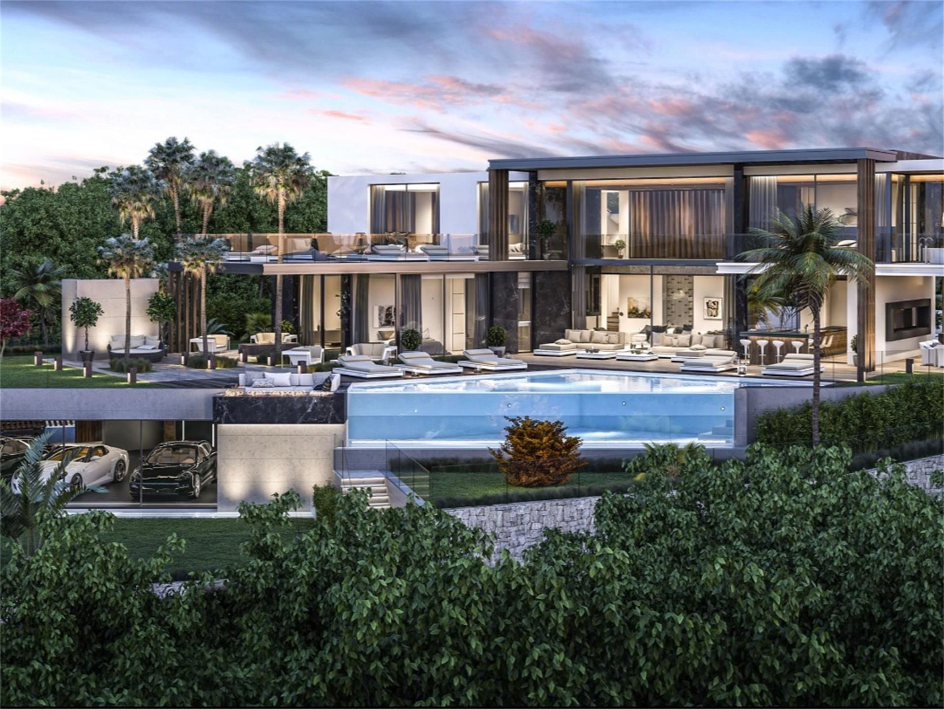 Exterior view of Land for sale in Marbella