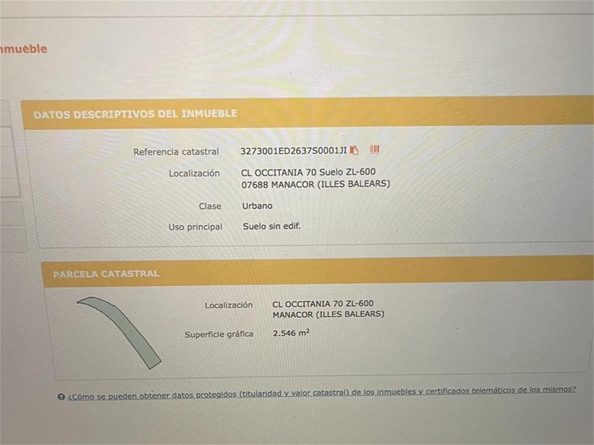 Land for sale in Manacor
