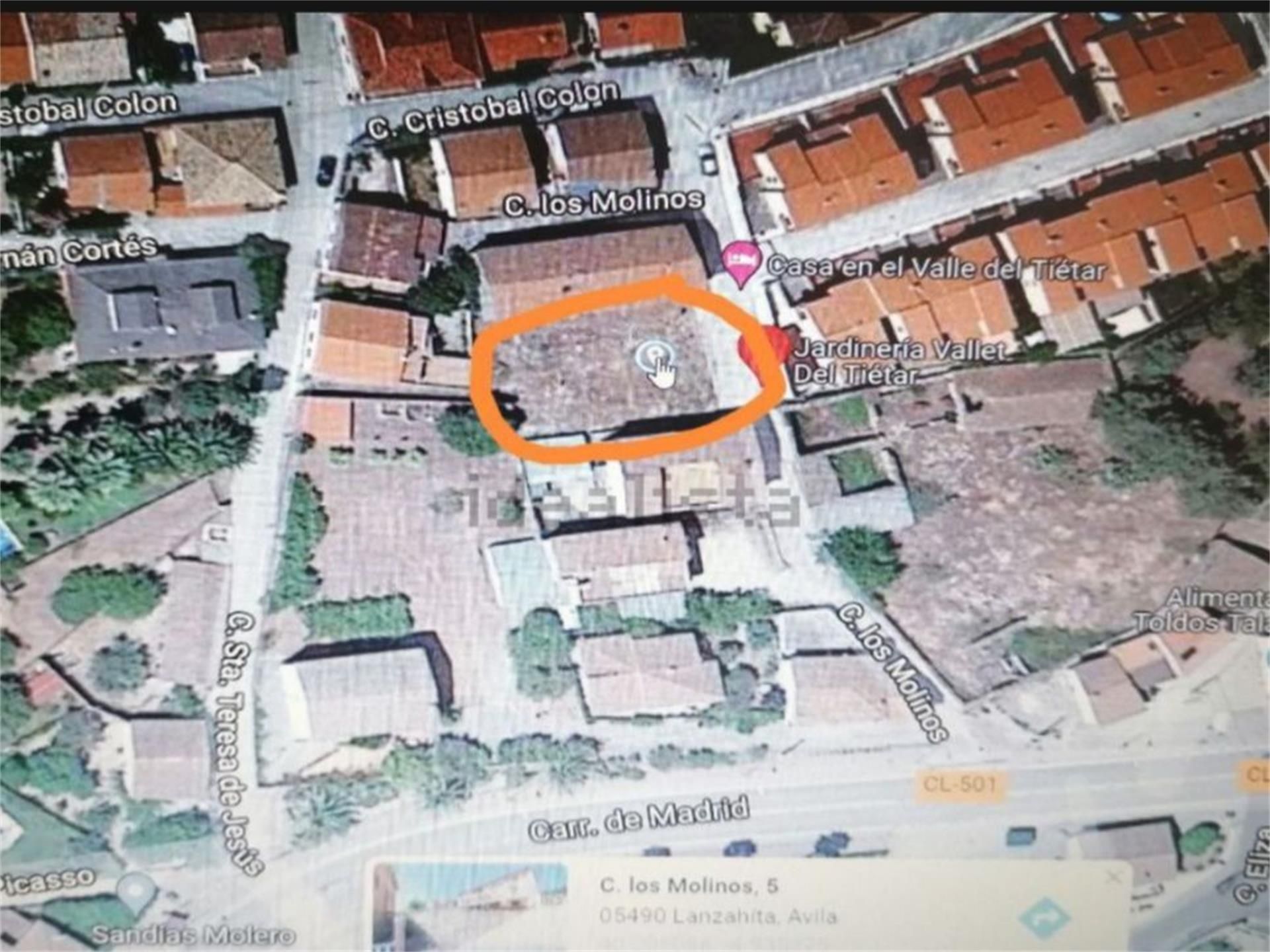 Exterior view of Constructible Land for sale in Lanzahíta