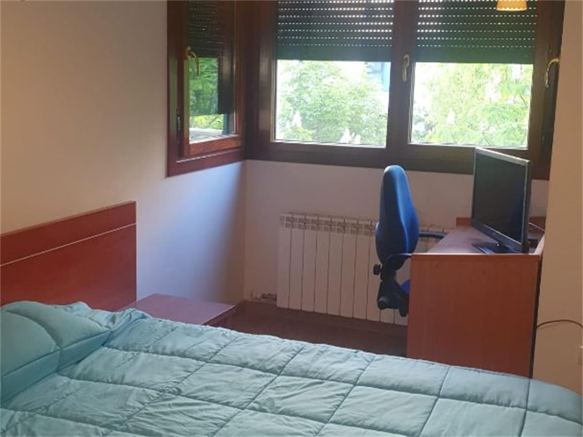 Dormitori de Apartament per a compartir en Valladolid Capital amb Calefacció, Jardí privat i Terrassa