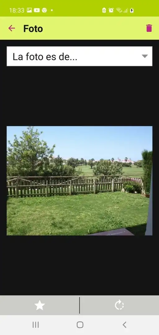 Apartamento de alquiler en Rota con Aire acondicionado, Calefacción y Jardín privado