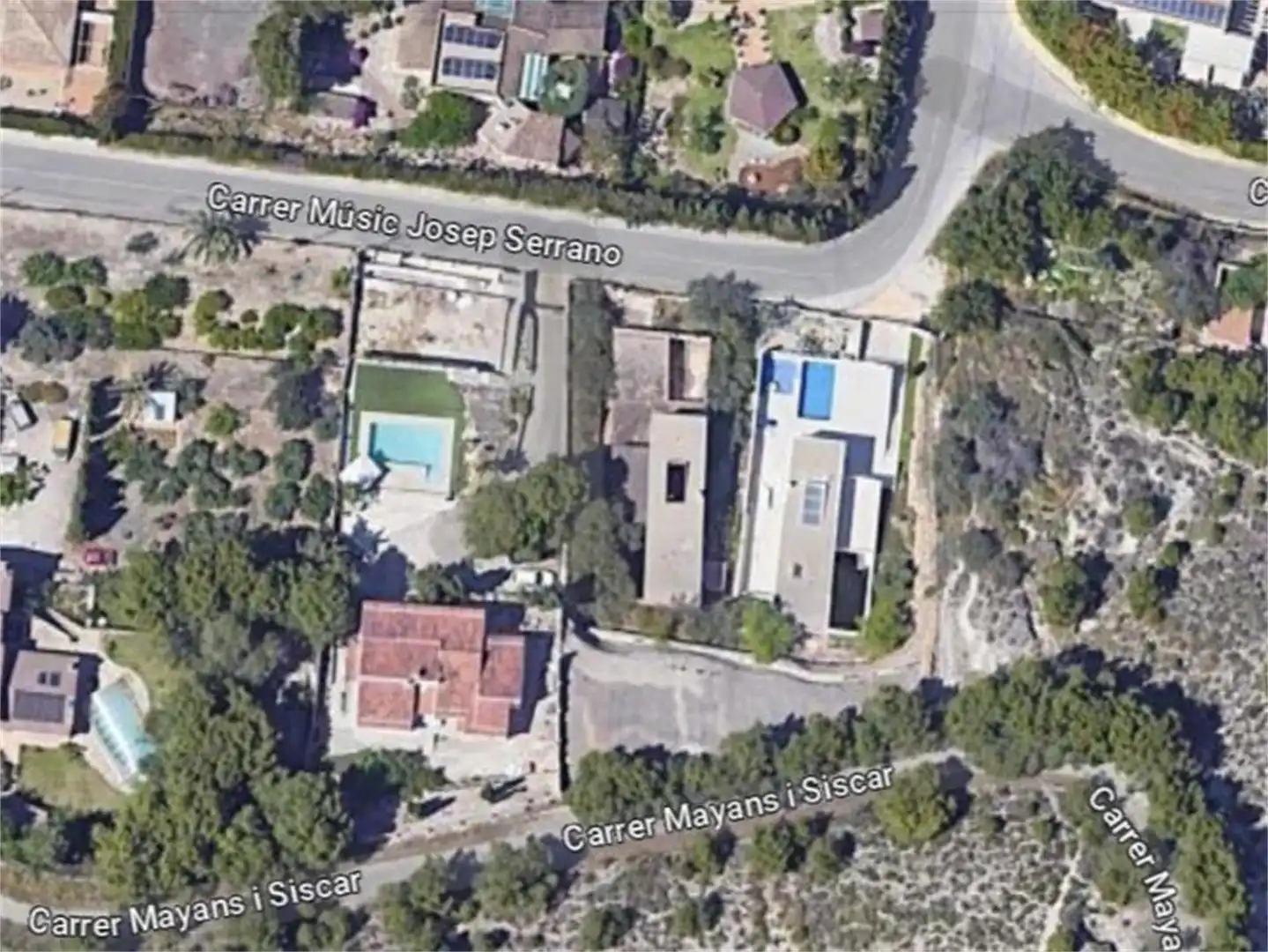 Außenansicht von Haus oder Chalet zum Verkauf in Mutxamel mit Klimaanlage, Terrasse und Schwimmbad